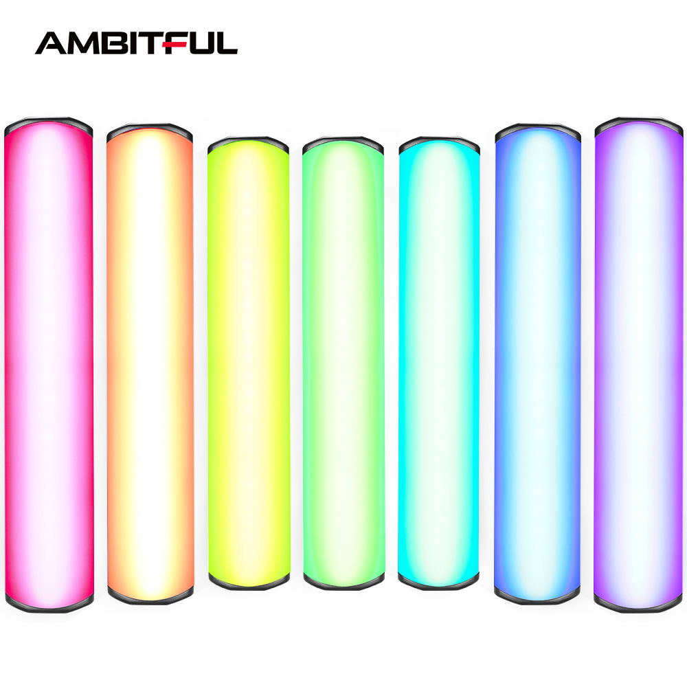 Photography Lighting Youtube - ไฟวิดีโอ LED Ambitful BL06 Pavo Tube
