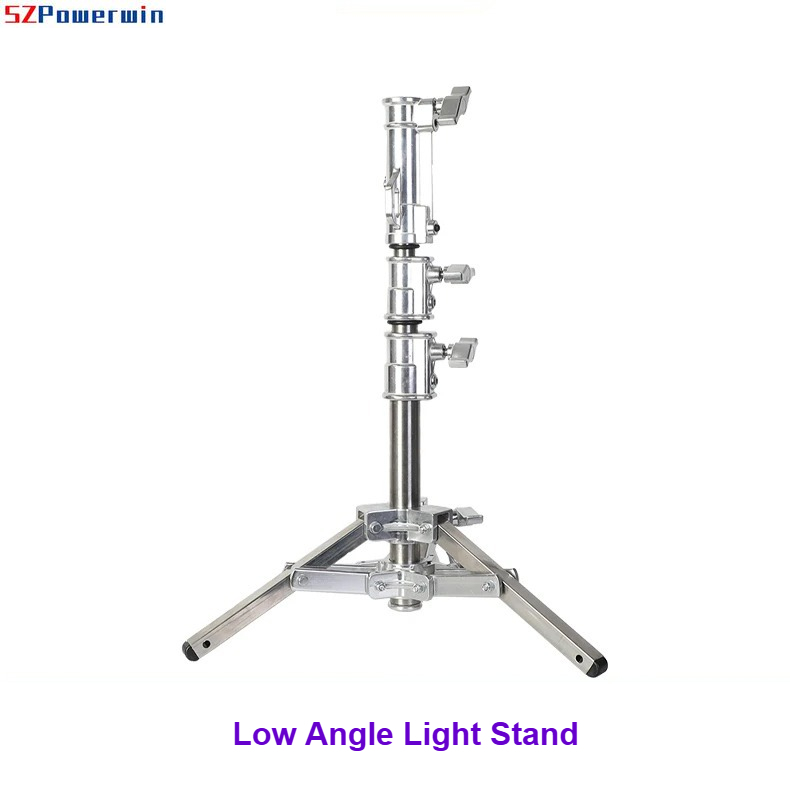 Photography Lighting Angles - ขาตั้งไฟแบบมุมต่ำสำหรับการถ่ายภาพ ขาตั้งกล้องระดับพื้นดินสำหรับถ่ายภาพเครื่องประดับ อาหาร สัตว์เลี้ยง วิดีโอ ที่ยึดไฟสปอตไลท์แบบมั่นคง