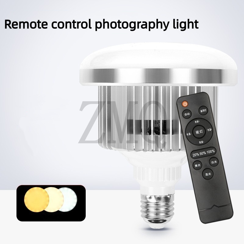 Photography Lighting Led - หลอดไฟ E27 85W 155W 3200K-5500K LED
