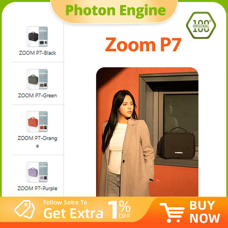Photography Lighting Led - กระเป๋าเก็บอุปกรณ์ถ่ายภาพอเนกประสงค์ Ambitful Zoom P7 สำหรับกล้อง ไฟ