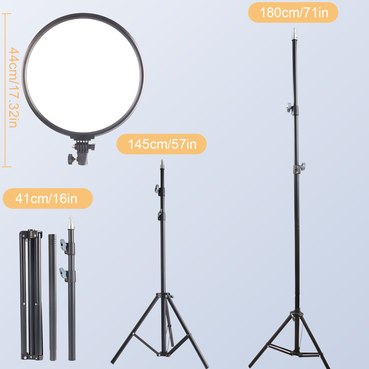 ไฟเติมแสงสำหรับไลฟ์สตรีมมิ่งแบ - Photography Lighting Studio บทวิจารณ์และราคา