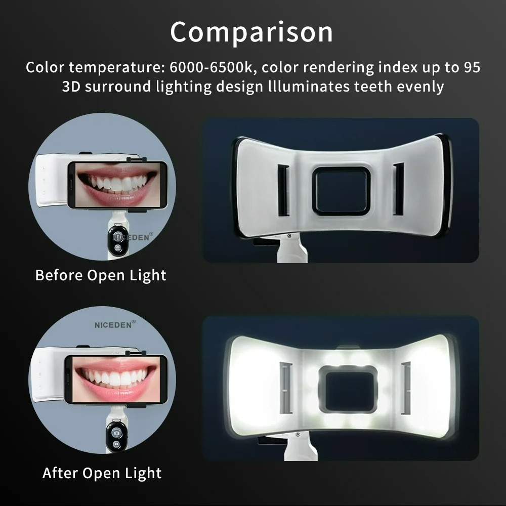 ไฟถ่ายภาพทางทันตกรรมสำหรับโทรศ - Photography Lighting Accessories บทวิจารณ์และราคา
