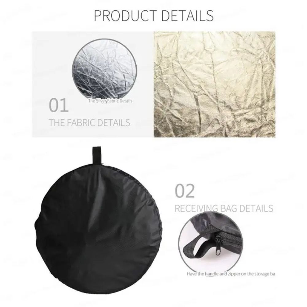 แผ่นสะท้อนแสงสำหรับถ่ายภาพแบบพ - Photography Lighting Reflectors บทวิจารณ์และราคา