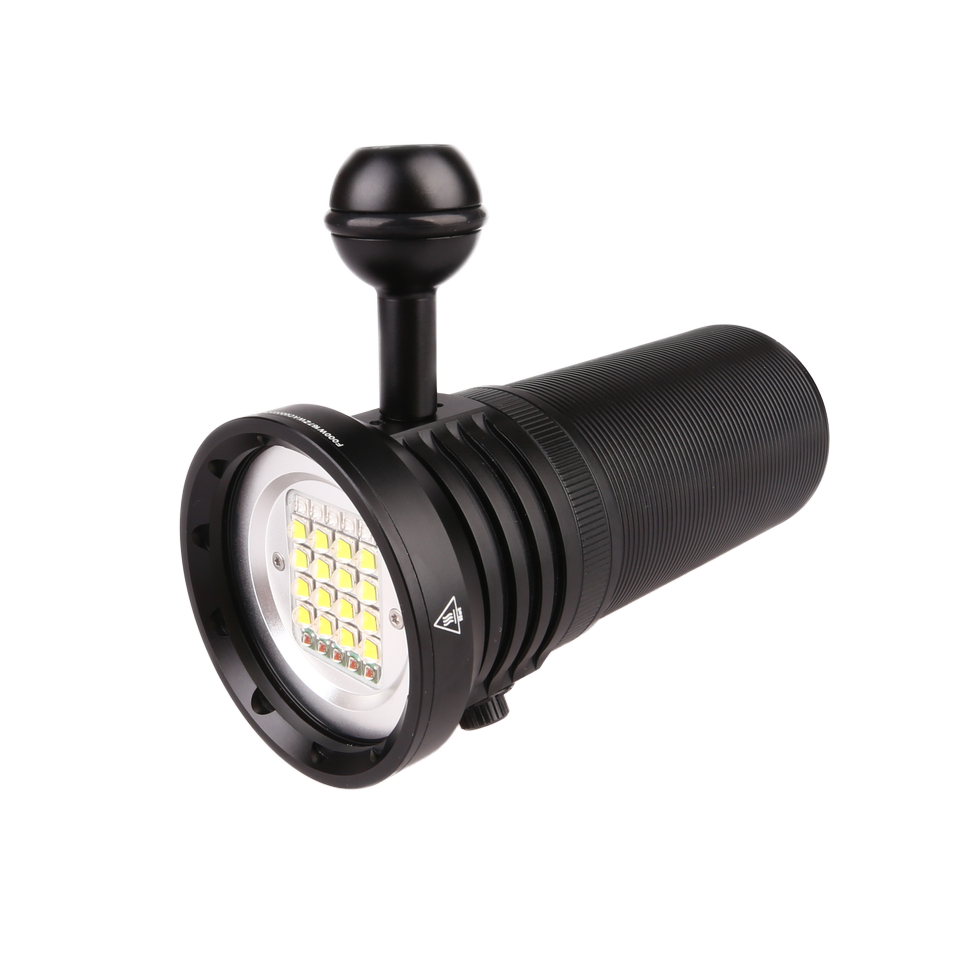 ไฟฉายดำน้ำแบบชาร์จไฟได้ W167 L - Photography Lighting Angles บทวิจารณ์และราคา