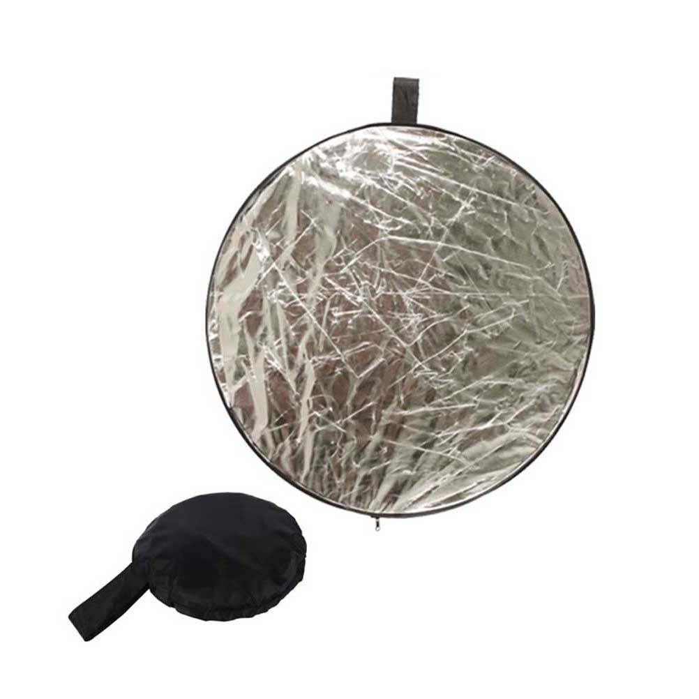 แผ่นสะท้อนแสงทรงกลม 2-in-1 ขนา - Photography Lighting Reflectors บทวิจารณ์และราคา