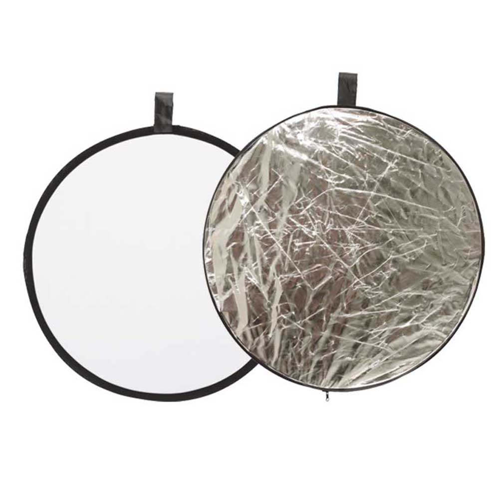 แผ่นสะท้อนแสงทรงกลม 2-in-1 ขนา - Photography Lighting Reflectors บทวิจารณ์และราคา