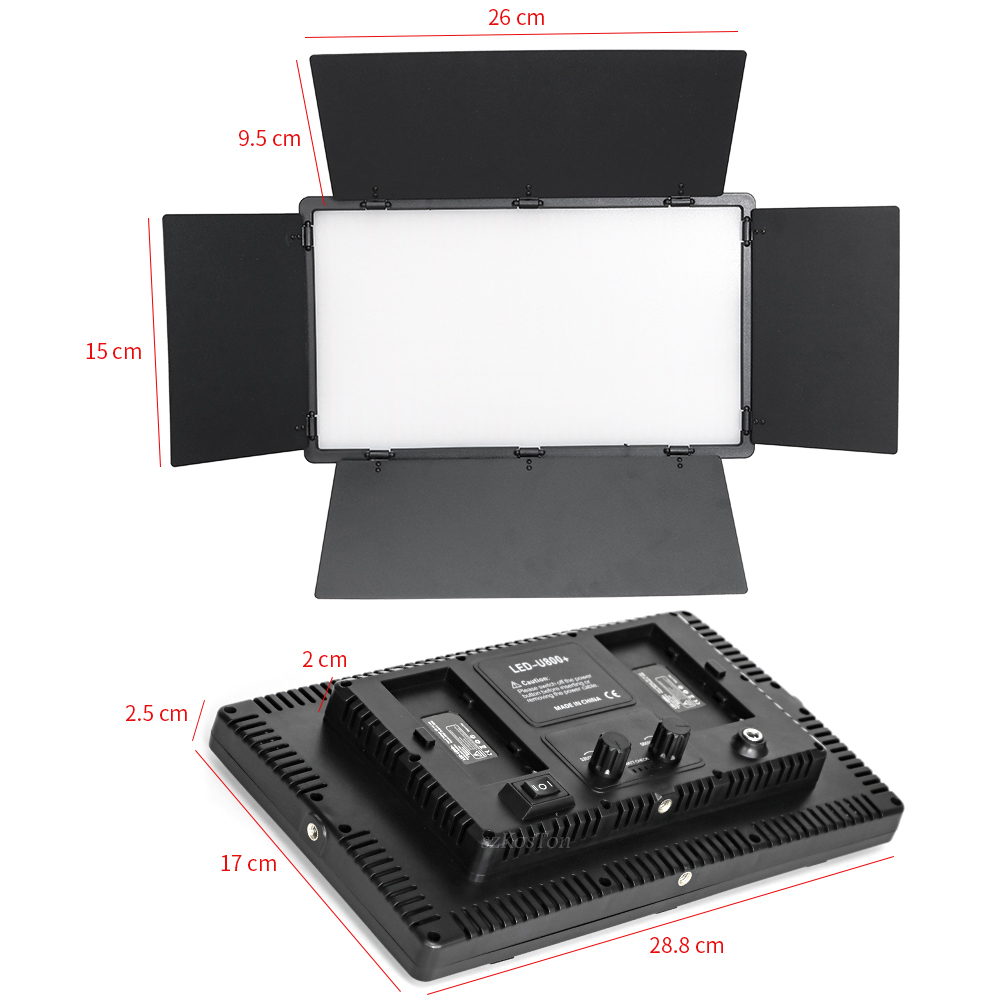 ไฟ LED สำหรับสตูดิโอถ่ายภาพ U8 - Photography Lighting Youtube บทวิจารณ์และราคา