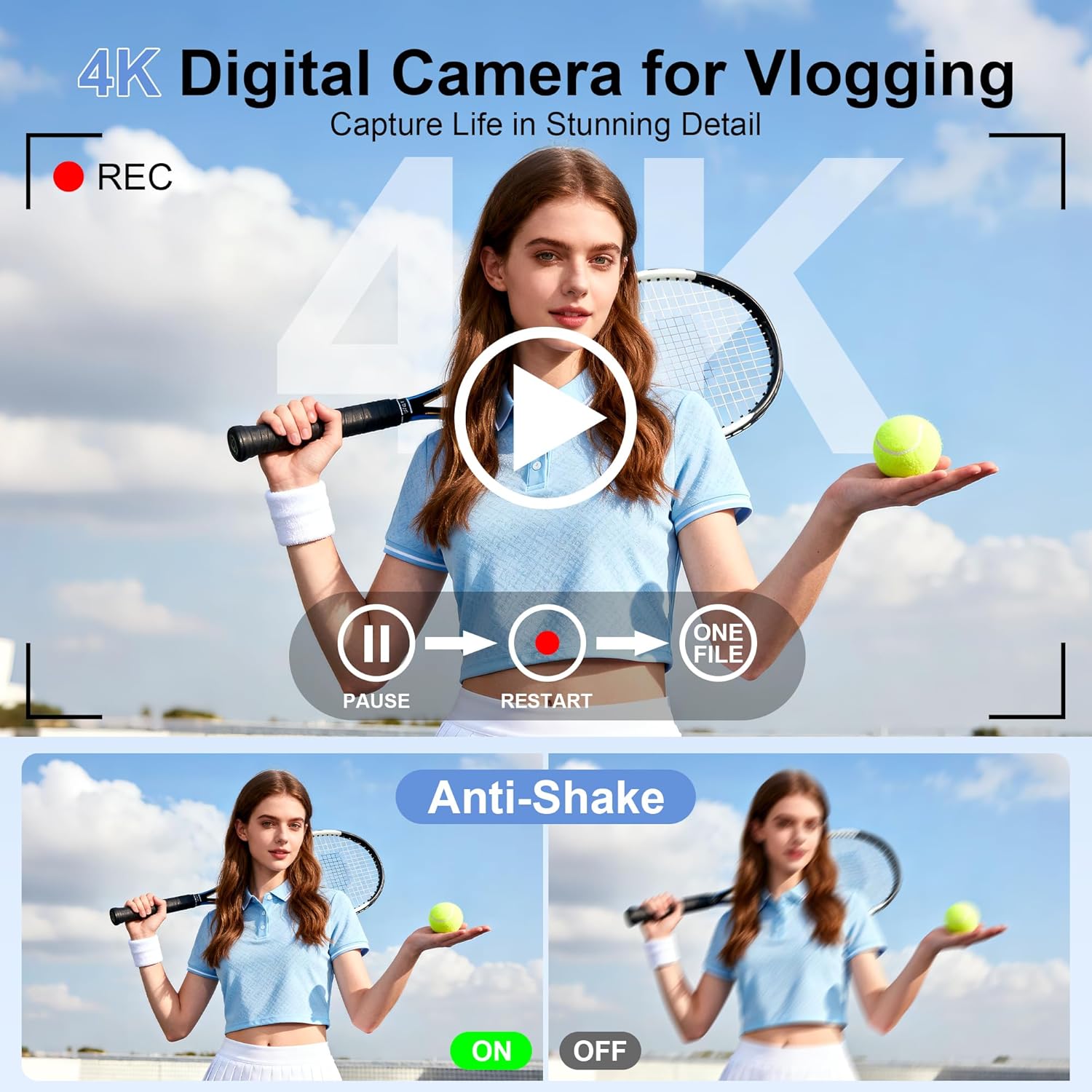 กล้องดิจิตอล 4K HD สำหรับการถ่ - Photography Natural Lighting บทวิจารณ์และราคา