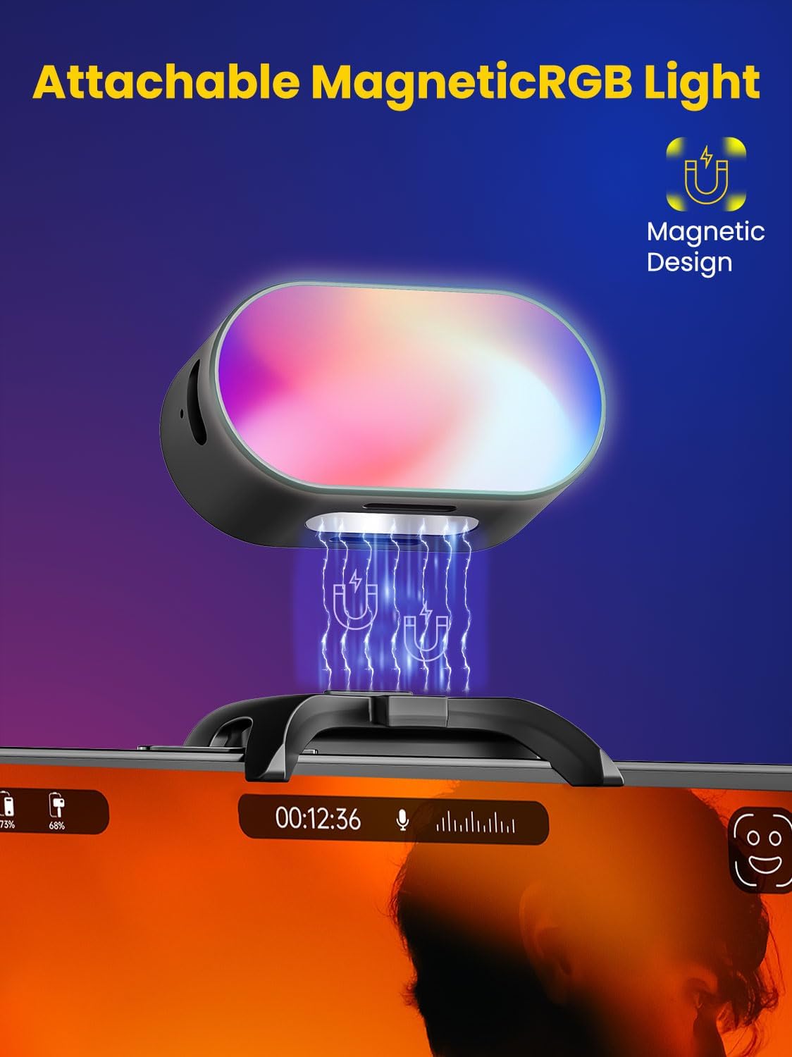 AOCHUAN Mini RGBแม่เหล็กเติมแส - Photography Lighting Accessories บทวิจารณ์และราคา