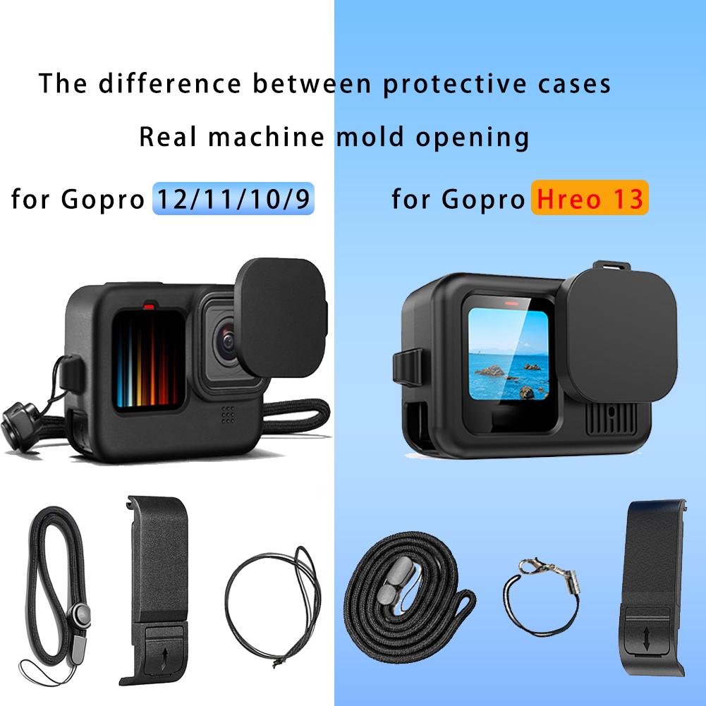 ซิลิโคนสําหรับ GoPro Hero 13 ห - Gopro Action Camera Hero 13 Black บทวิจารณ์และราคา