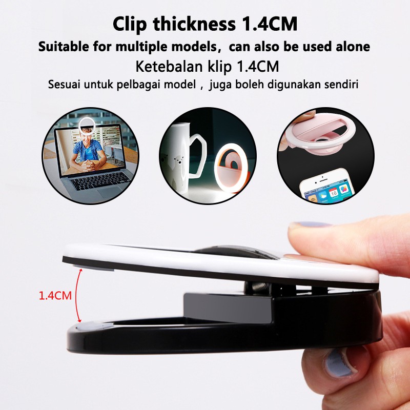 LED Selfie แหวนแสง3ระดับโหมดปร - Photography Lighting Wand บทวิจารณ์และราคา