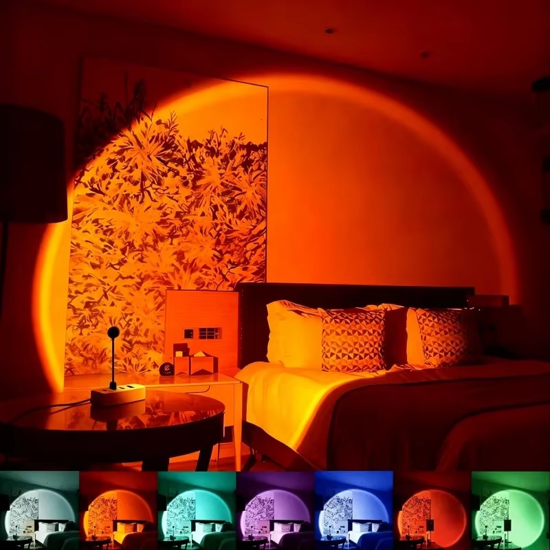 โคมไฟฉายภาพพระอาทิตย์ตกดิน ไฟส - Photography Lighting Mood บทวิจารณ์และราคา