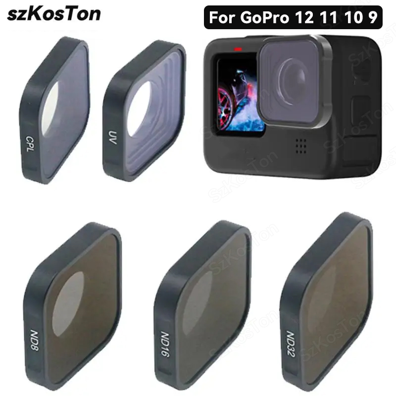 UV CPL ND8 ND16 ND32 สําหรับ G - Gopro Action Camera Hero 13 Black บทวิจารณ์และราคา