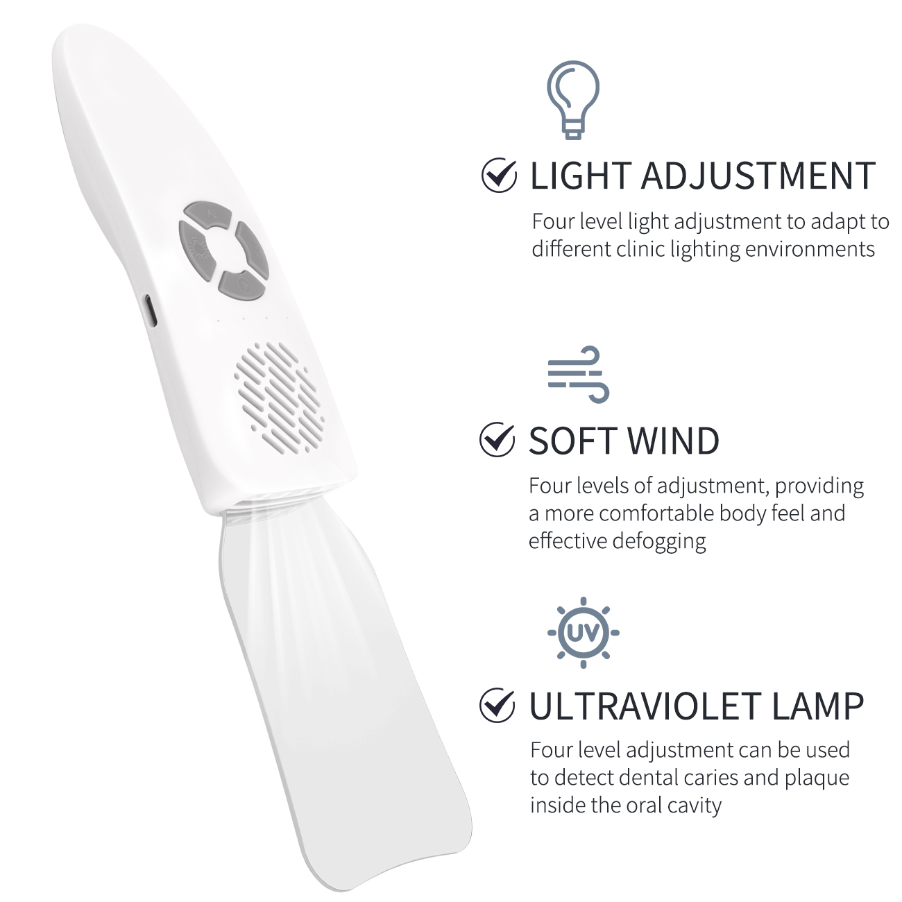 ชุดกระจกกันฝ้าสำหรับทันตกรรม ก - Photography Lighting Led บทวิจารณ์และราคา