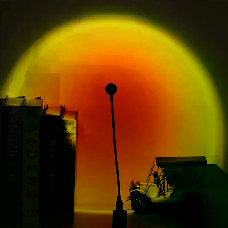 โคมไฟ LED แสงพระอาทิตย์ตก ไฟกล - Photography Lighting Mood บทวิจารณ์และราคา