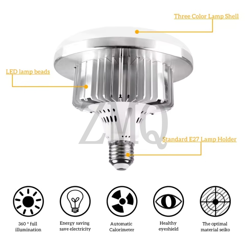 หลอดไฟ E27 85W 155W 3200K-5500 - Photography Lighting Led บทวิจารณ์และราคา