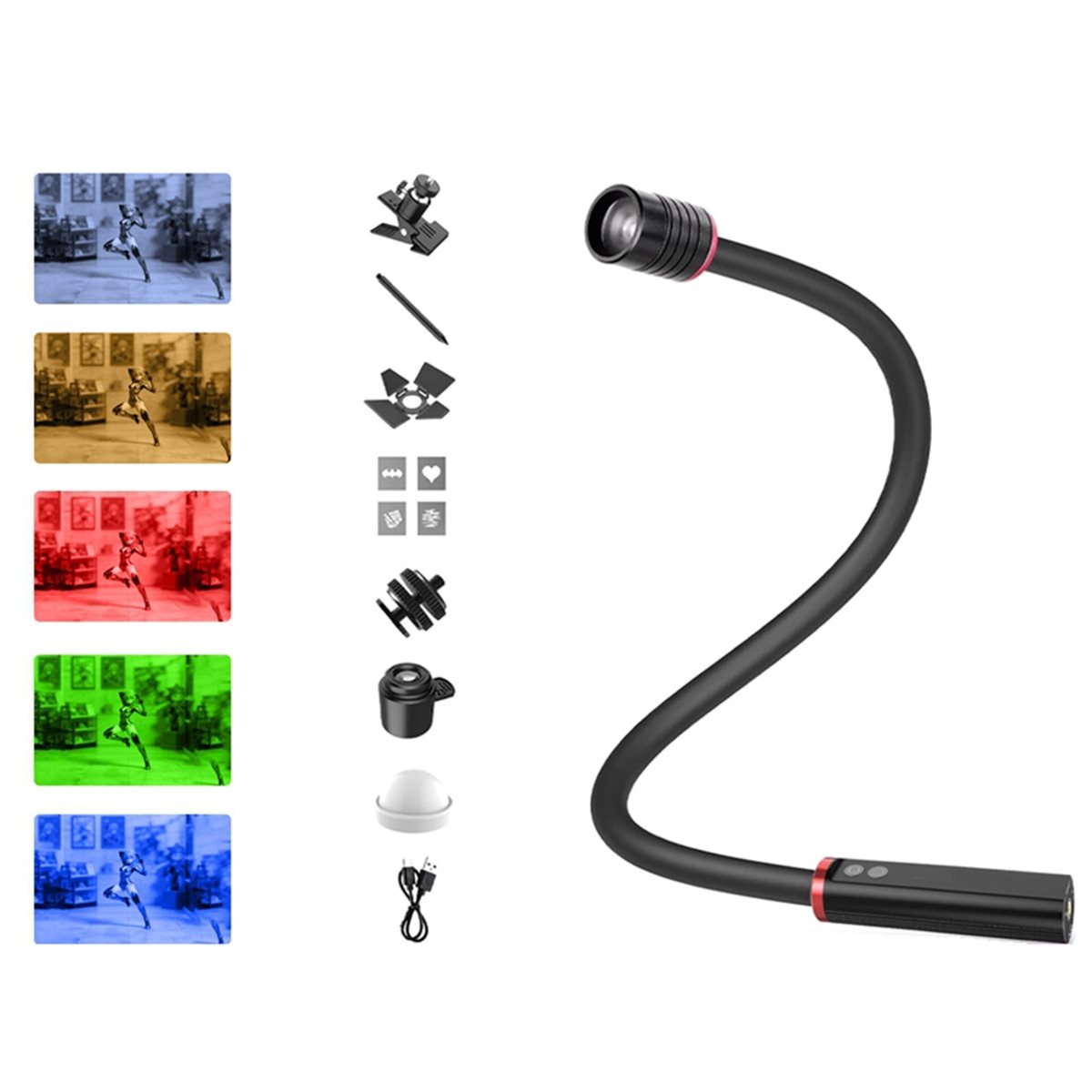 M05K ไฟ LED สำหรับการถ่ายภาพมา - Photography Lighting Angles บทวิจารณ์และราคา