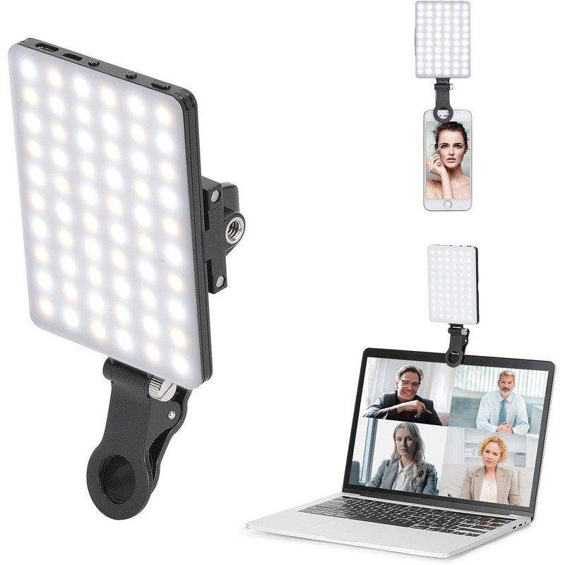 ไฟเซลฟี่แบบหนีบพกพา LED; ไฟสำห - Photography Lighting Accessories บทวิจารณ์และราคา