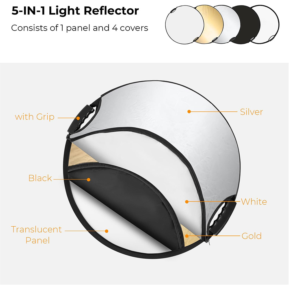 แผ่นสะท้อนแสง MYOBO สำหรับถ่าย - Photography Lighting Reflectors บทวิจารณ์และราคา