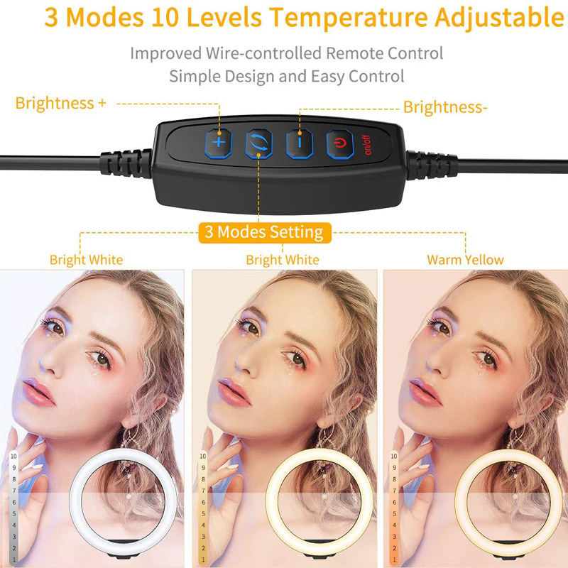 ไฟวงแหวนเซลฟี่ขนาด 10 นิ้ว ไฟเ - Photography Lighting Wand บทวิจารณ์และราคา