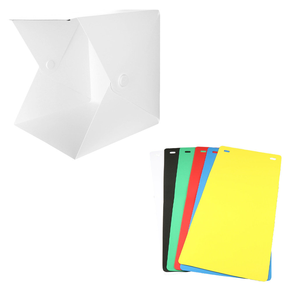 กล่องไฟถ่ายภาพขนาดเล็กแบบพับได - Photography Lighting Studio บทวิจารณ์และราคา