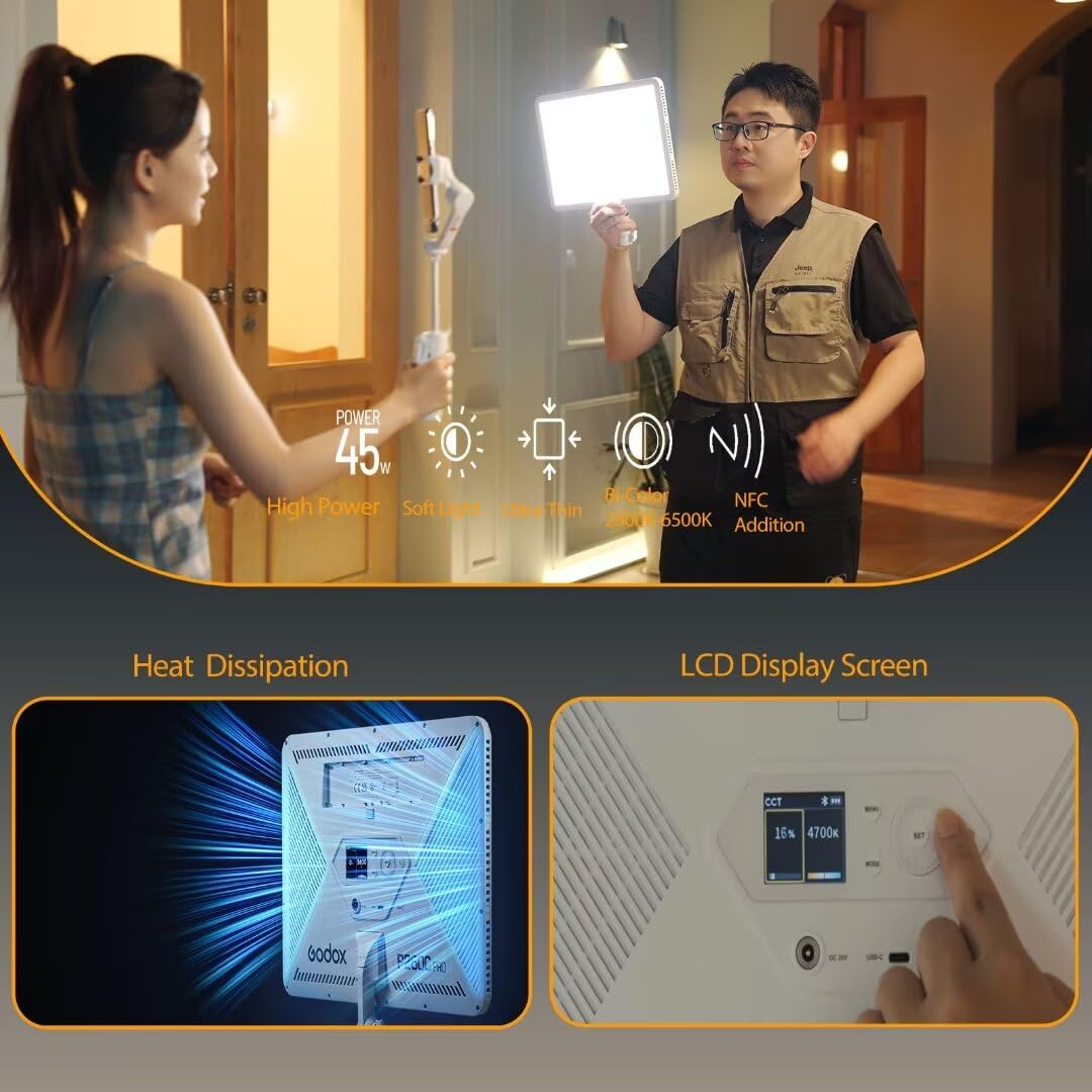 Godox P260C Pro LED Video Ligh - Photography Lighting Youtube บทวิจารณ์และราคา