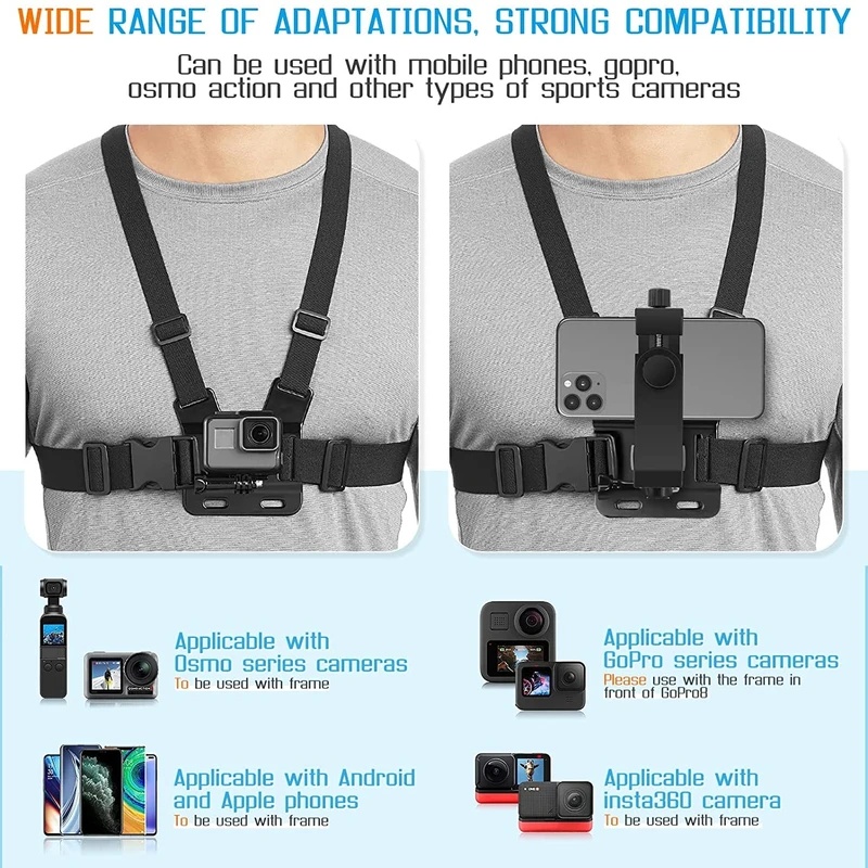 สายคาดหน้าอกสำหรับติดตั้งโทรศั - Gopro Action Camera Hero 13 Black บทวิจารณ์และราคา