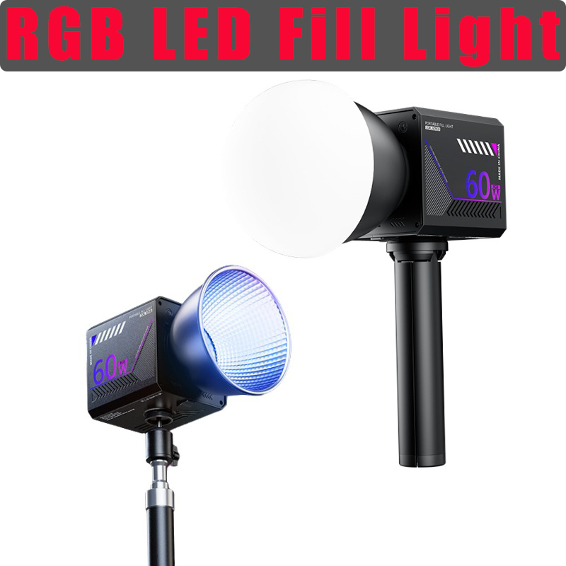 ไฟวิดีโอ RGB 60W แบบพกพา ไฟสตู - Photography Natural Lighting บทวิจารณ์และราคา