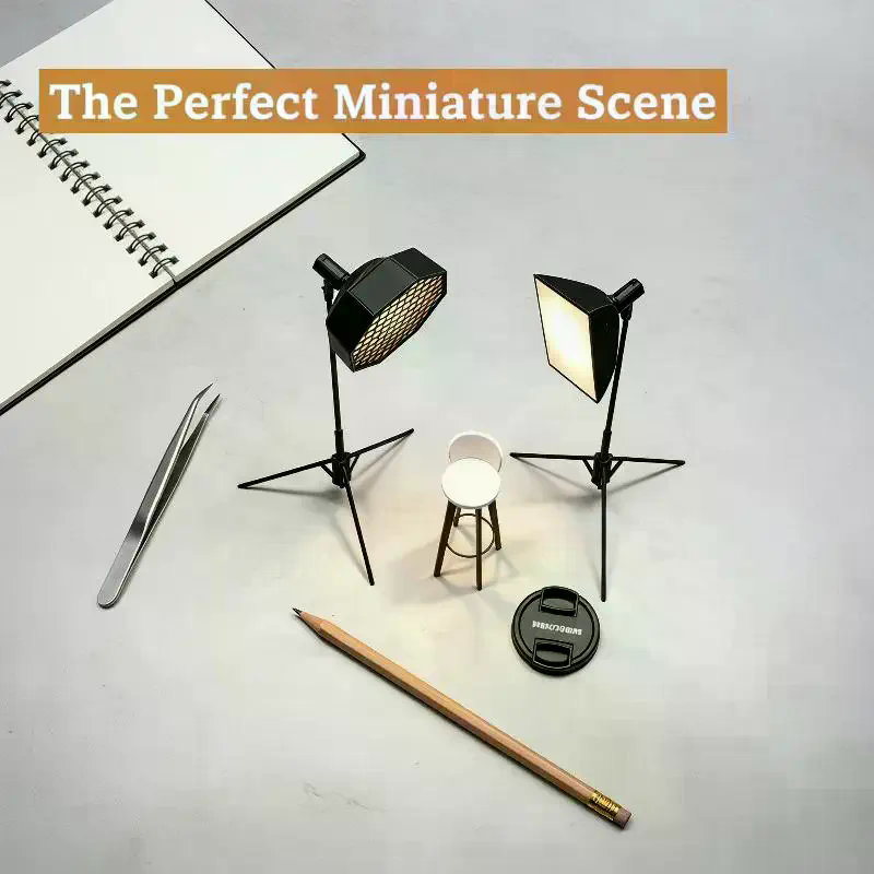 ขาตั้งไฟสตูดิโอขนาดเล็ก 1/12 พ - Photography Natural Lighting บทวิจารณ์และราคา