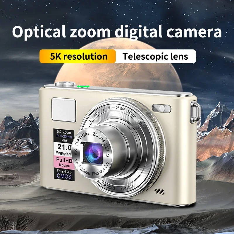 กล้องดิจิตอล 5K 64MP HD ซูมออป - Photography Natural Lighting บทวิจารณ์และราคา