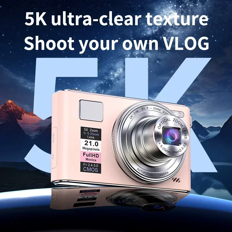 กล้องดิจิตอล 5K 64MP HD ซูมออป - Photography Natural Lighting บทวิจารณ์และราคา