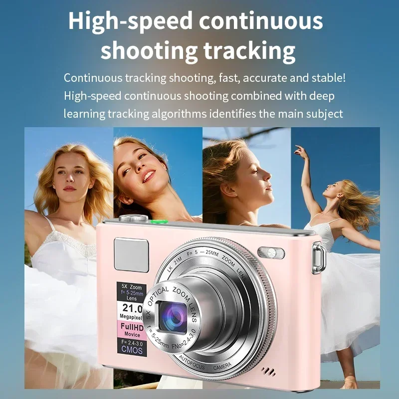กล้องดิจิตอล 5K 64MP HD ซูมออป - Photography Natural Lighting บทวิจารณ์และราคา